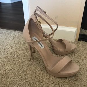 Starlet Natural Nubuck - Steve Madden Heels 6.5